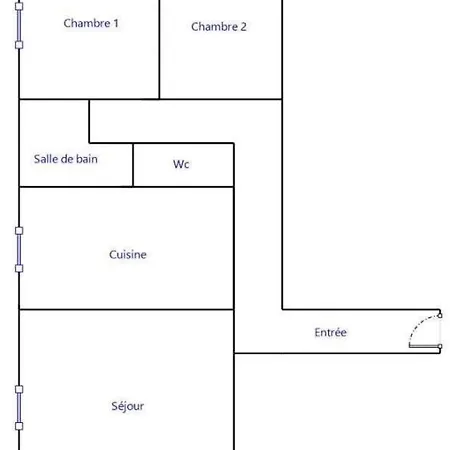 Senones Appartement Vue Chateau Lejlighed